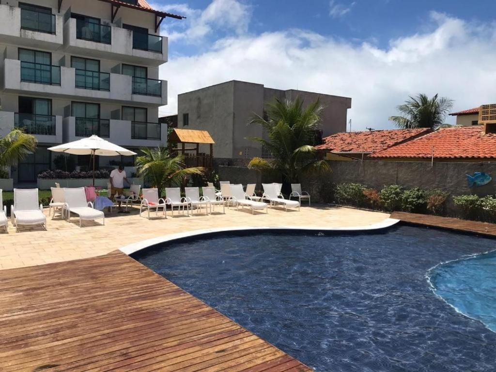 Laguna Beach Flat 101 Porto De Galinhas - Flat Terreo Com Saida Para Piscina ภายนอก รูปภาพ