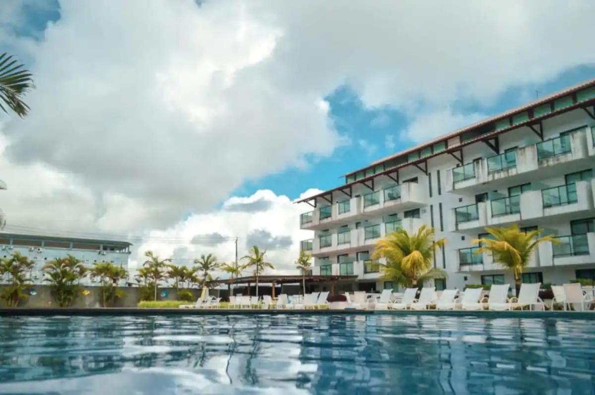 Laguna Beach Flat 101 Porto De Galinhas - Flat Terreo Com Saida Para Piscina ภายนอก รูปภาพ