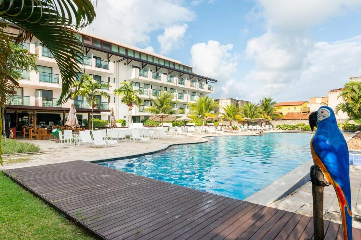 Laguna Beach Flat 101 Porto De Galinhas - Flat Terreo Com Saida Para Piscina ภายนอก รูปภาพ